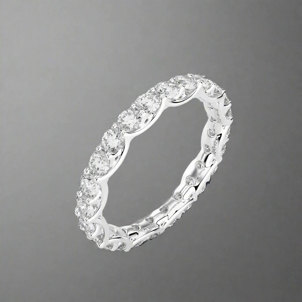 1-1/2 CTW Classic & Timeless Full Eternity Diamond Ring