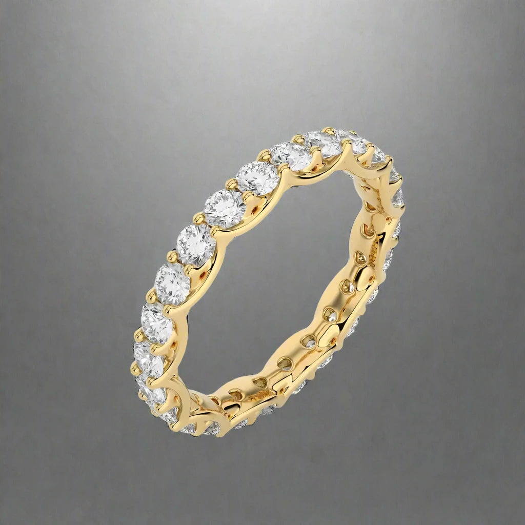 1-1/2 CTW Classic & Timeless Full Eternity Diamond Ring