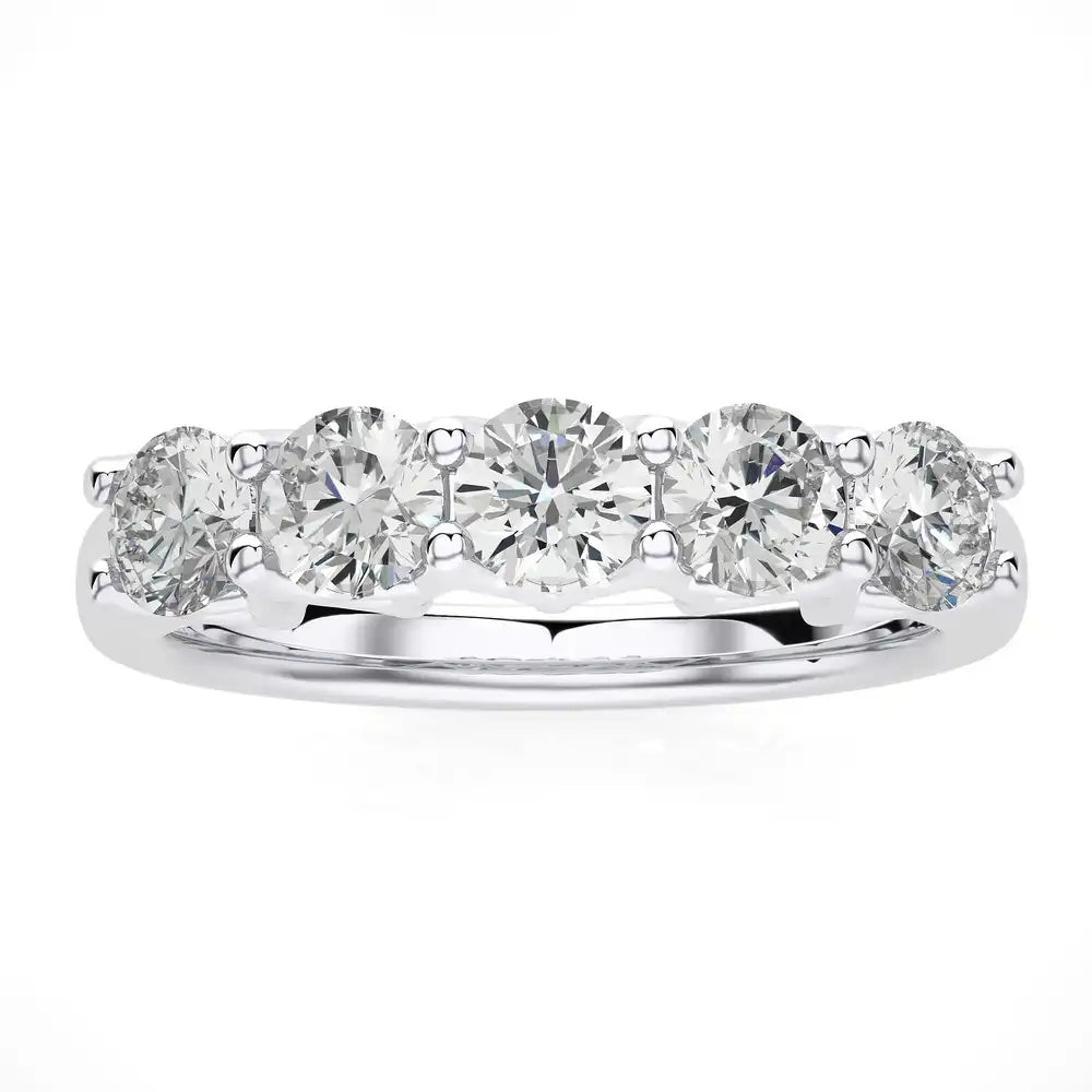 1 CTW Classic 7-Stone Diamond Ring