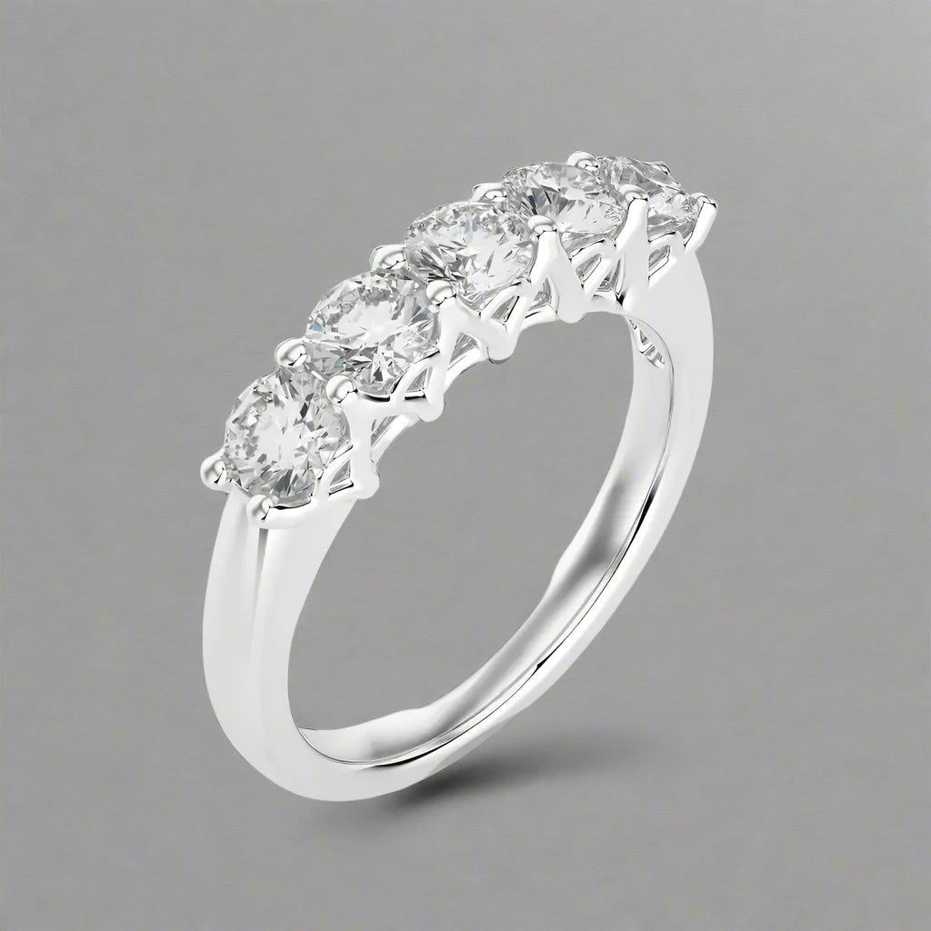 1 CTW Classic 7-Stone Diamond Ring