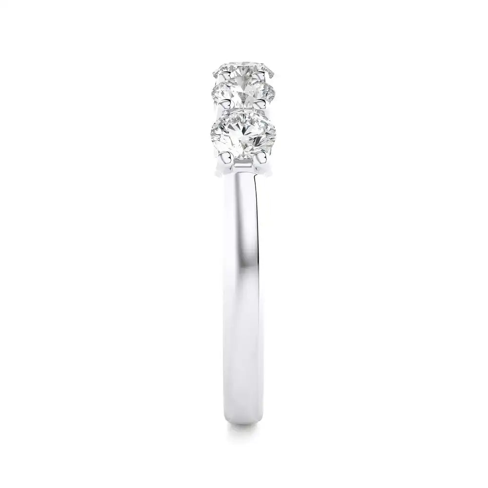 1 CTW Classic 7-Stone Diamond Ring