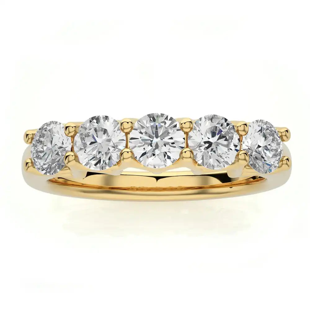 1 CTW Classic 7-Stone Diamond Ring