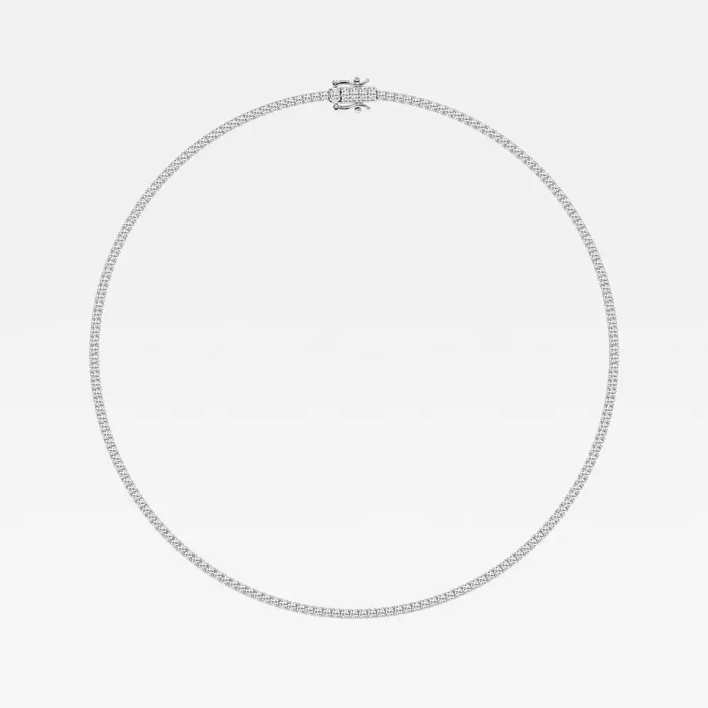8 CTW Lab Grown Diamond Classic Tennis Necklace