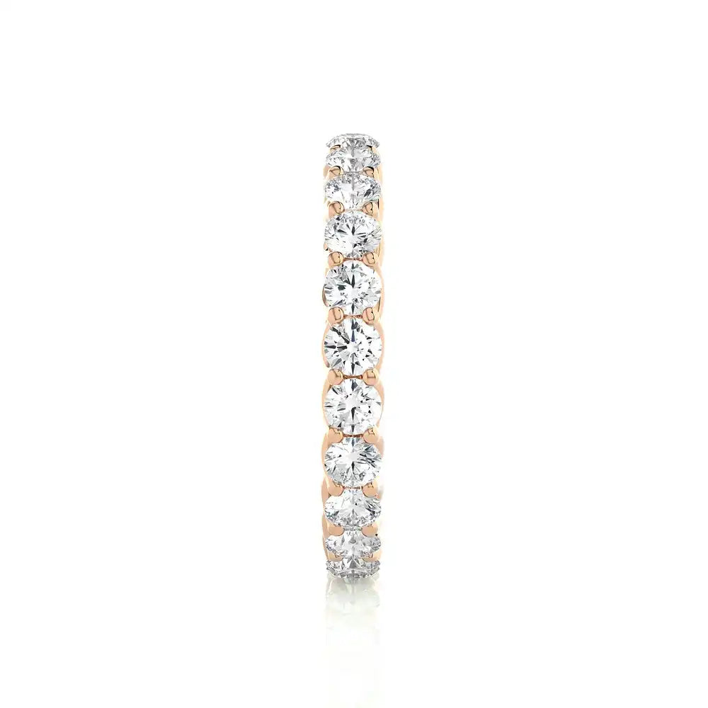 1-1/2 CTW Diamond Prong Set Eternity Ring