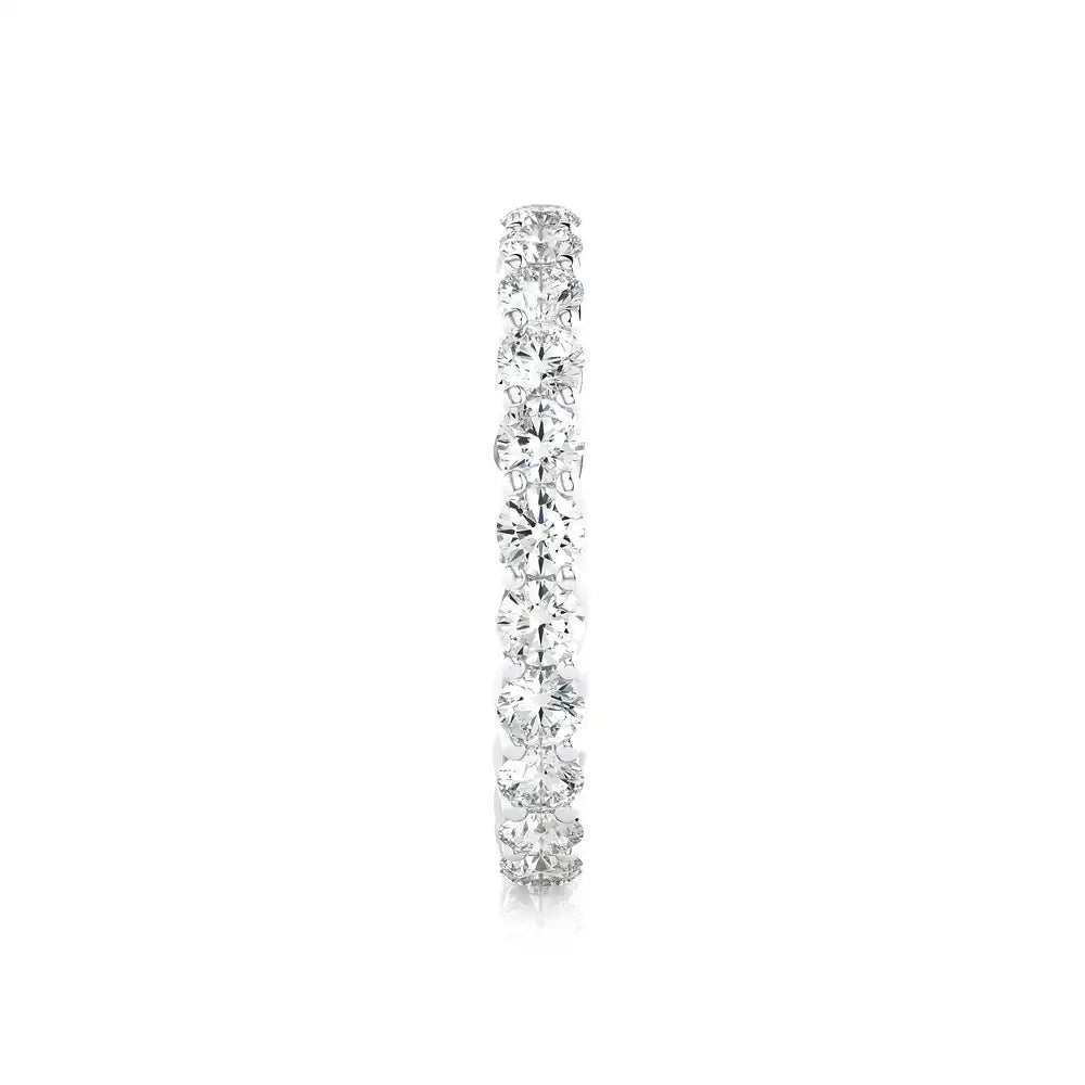 1-1/2 CTW Diamond Prong Set Eternity Ring