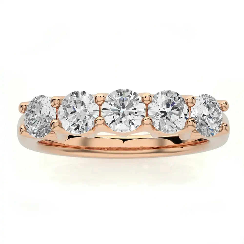 1 CTW Classic 7-Stone Diamond Ring