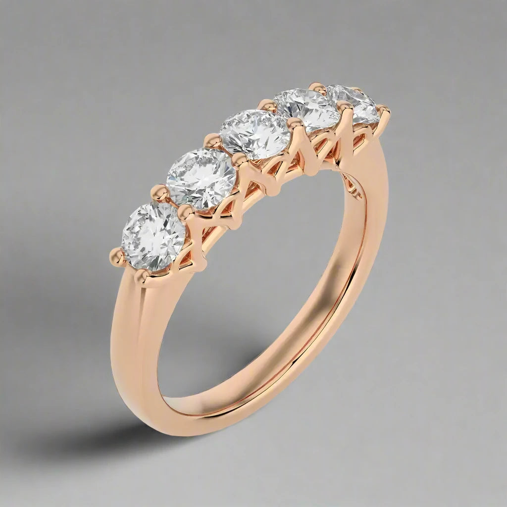 1 CTW Classic 7-Stone Diamond Ring