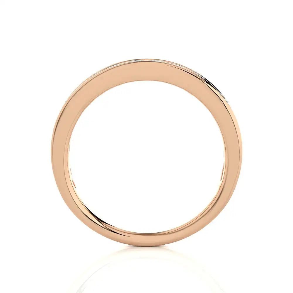 1/2 CTW Classic Chanel Set Half Eternity Wedding Ring