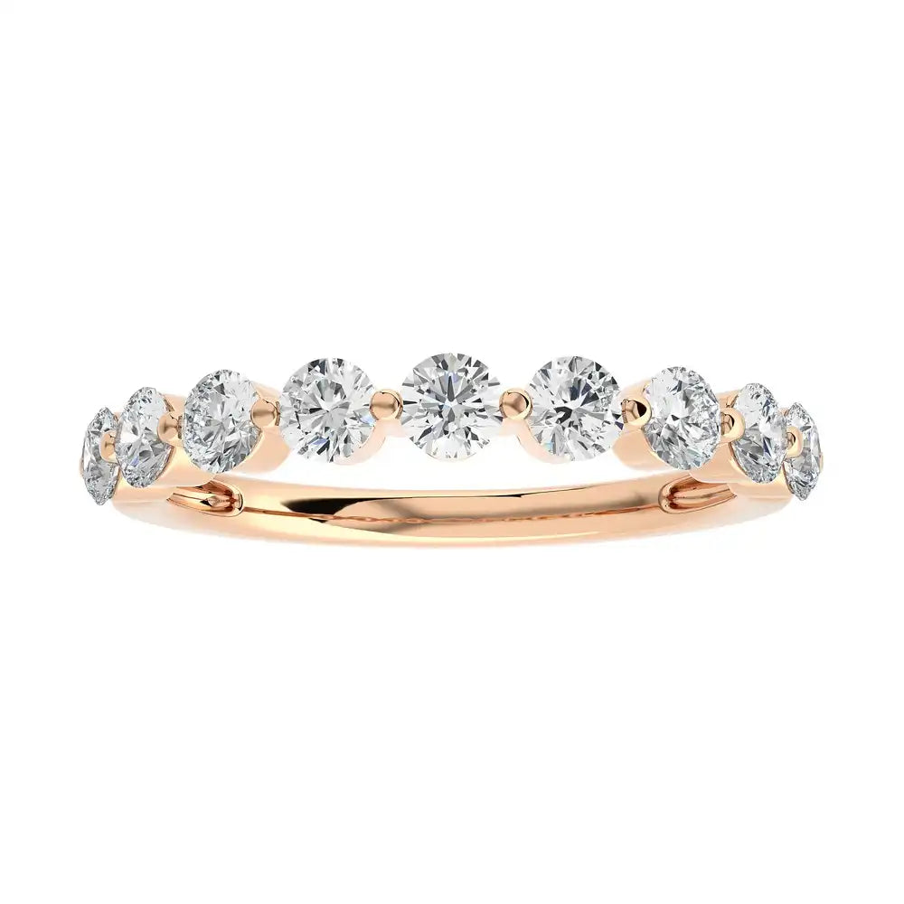 5/8 CTW Prong-set Diamond Wedding Band