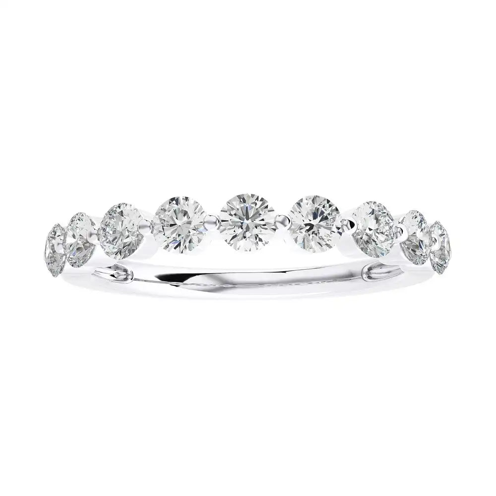 5/8 CTW Prong-set Diamond Wedding Band