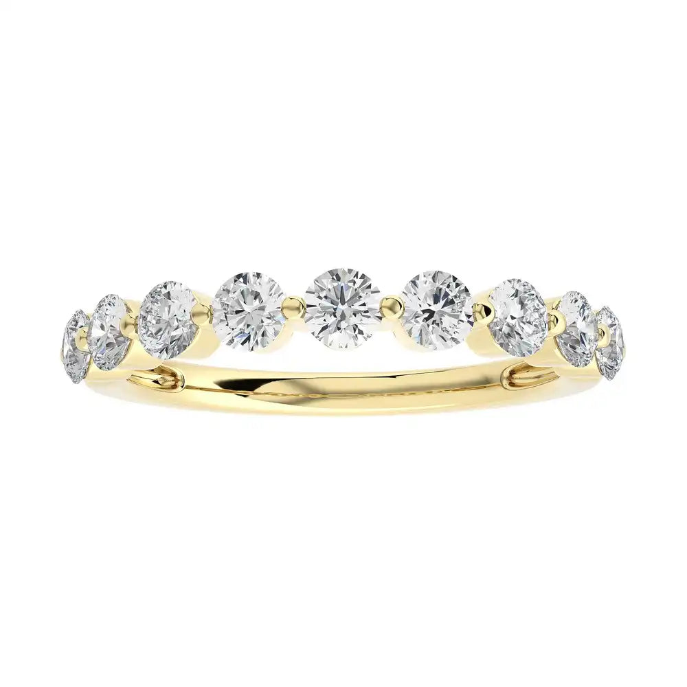 5/8 CTW Prong-set Diamond Wedding Band