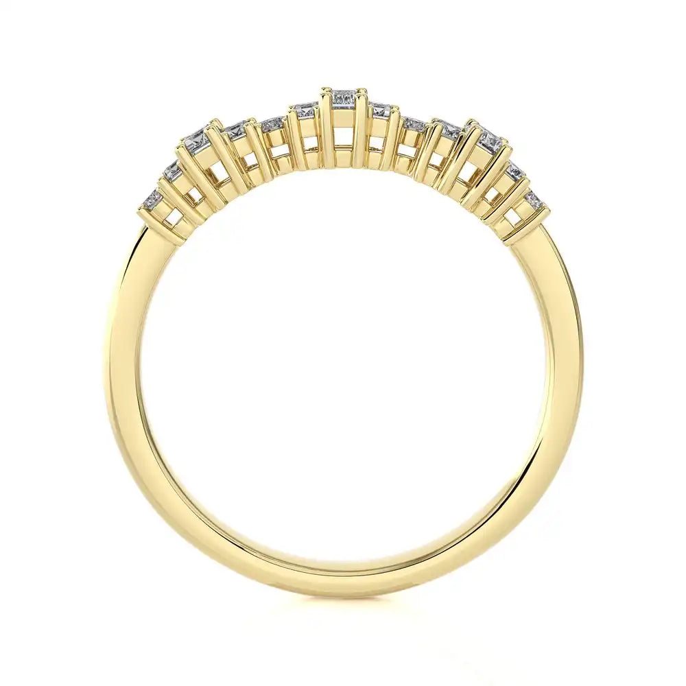 1/3 CTW Diamond Emerald Elegance Eternity Ring