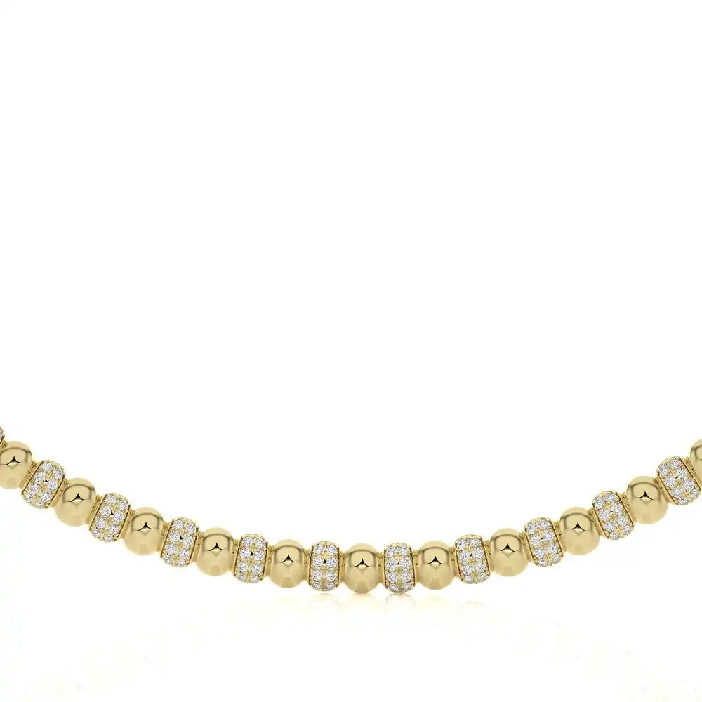 2-3/8 CTW Encanto Shimmering Shiny Diamond Necklace to make Fashion Statement