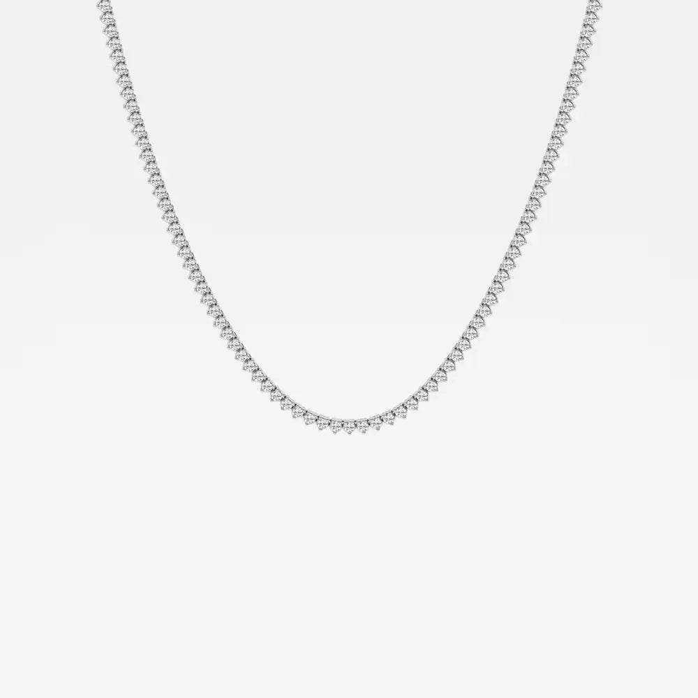 5 CTW Lab Grown Diamond Classic Tennis Necklace