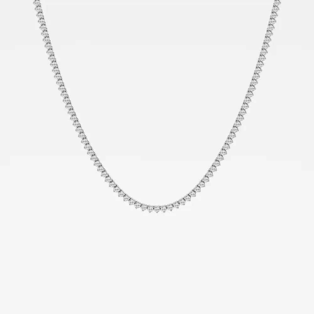 6 CTW Lab Grown Diamond Classic Tennis Necklace