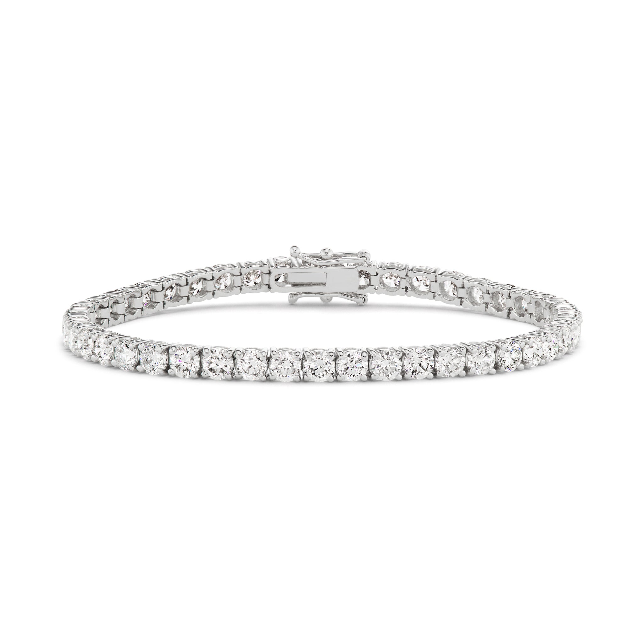 9 CTW Round Lab Grown Diamond Classic Tennis Bracelet