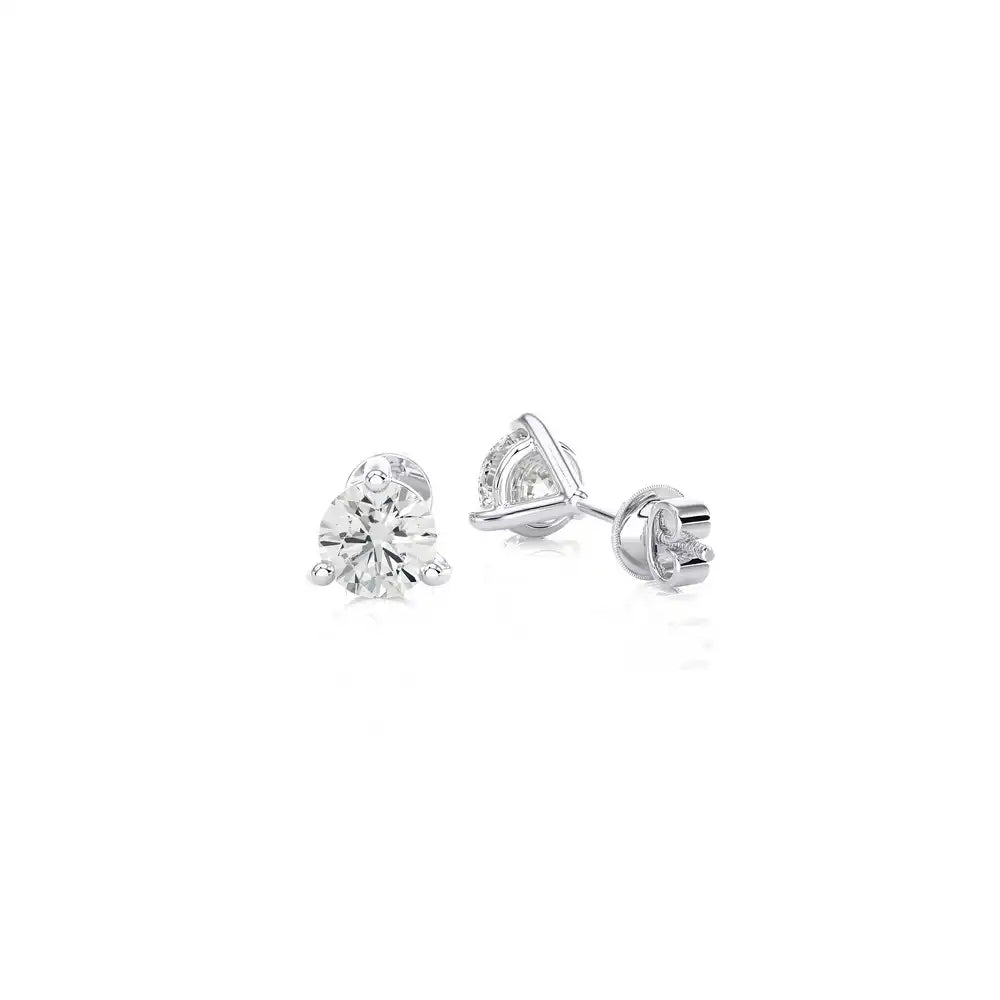 1/5 CTW Brilliant Lab Grown Diamond Classic Studs Earrings