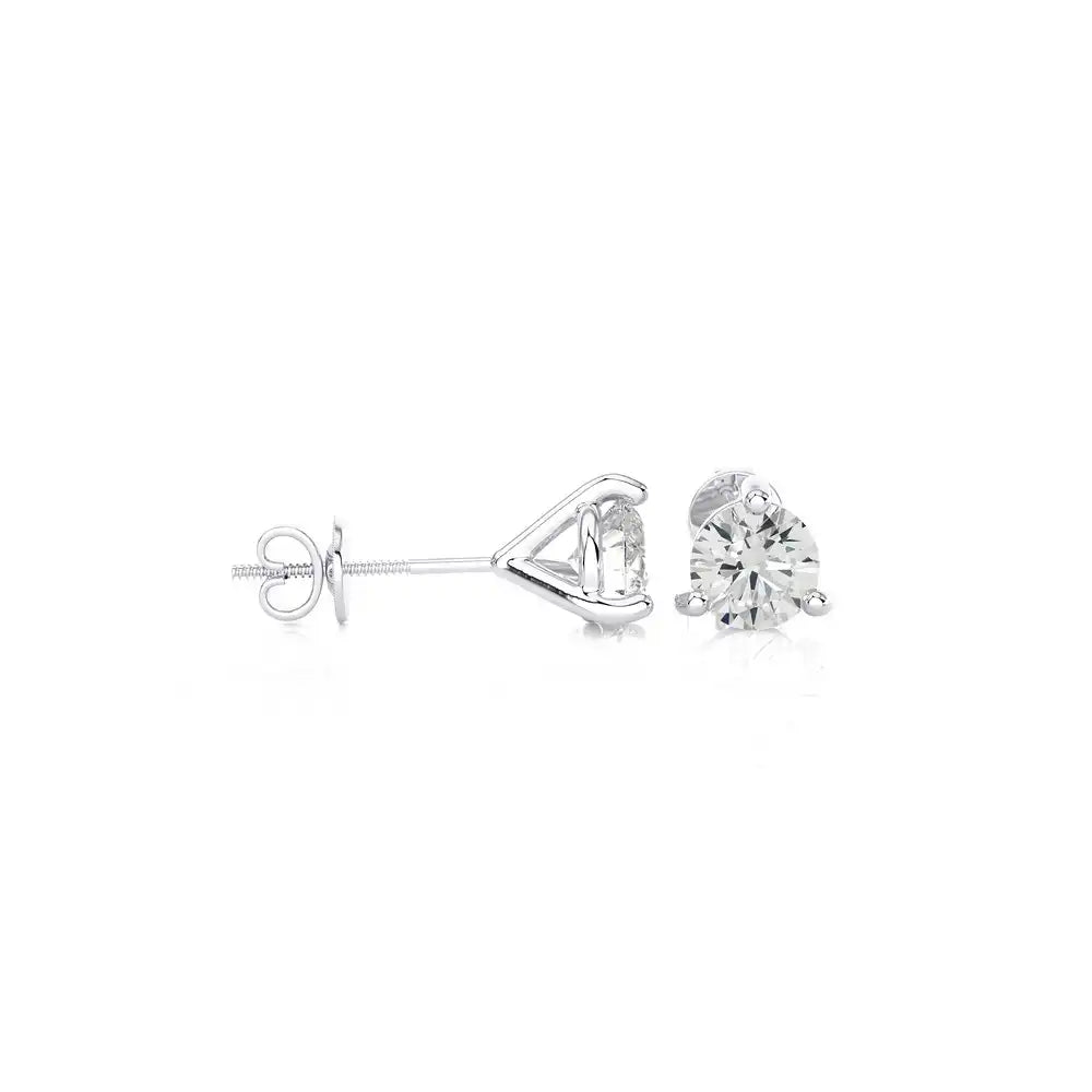 1/5 CTW Brilliant Lab Grown Diamond Classic Studs Earrings