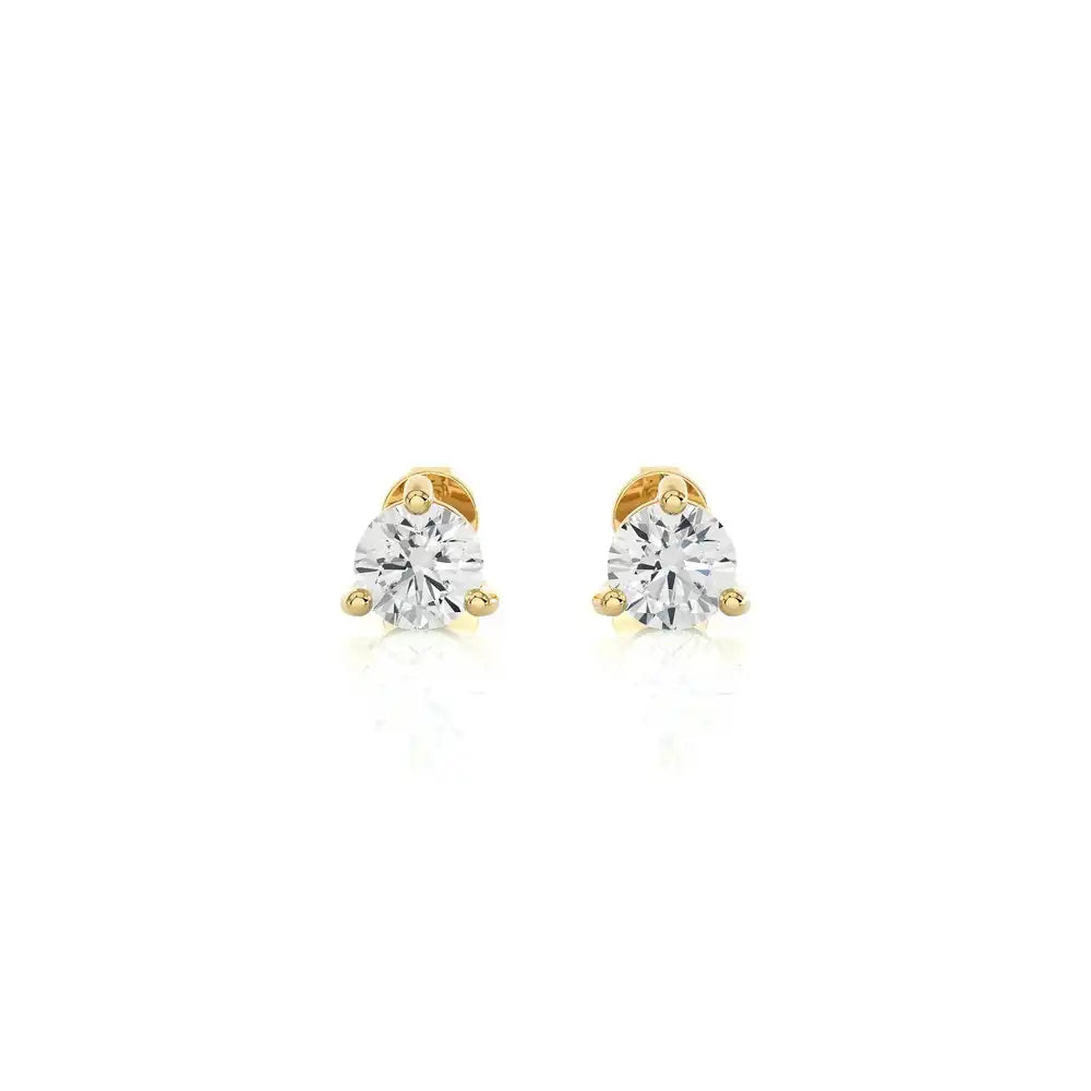 1/5 CTW Brilliant Lab Grown Diamond Classic Studs Earrings