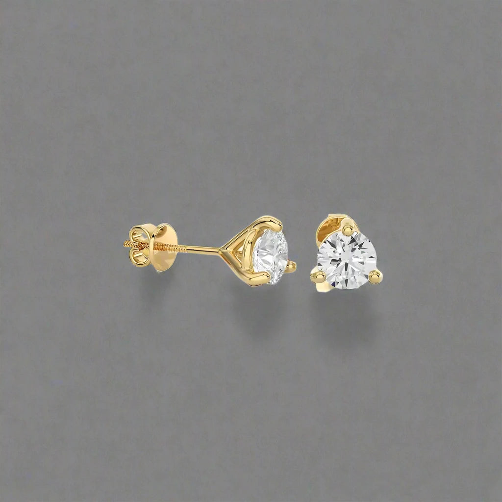 1/5 CTW Brilliant Lab Grown Diamond Classic Studs Earrings