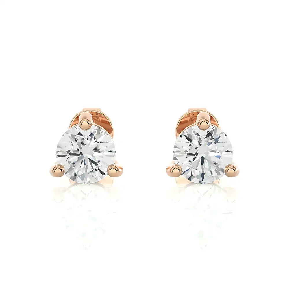 6 CTW Brilliant Lab Grown Diamond Classic Studs Earrings