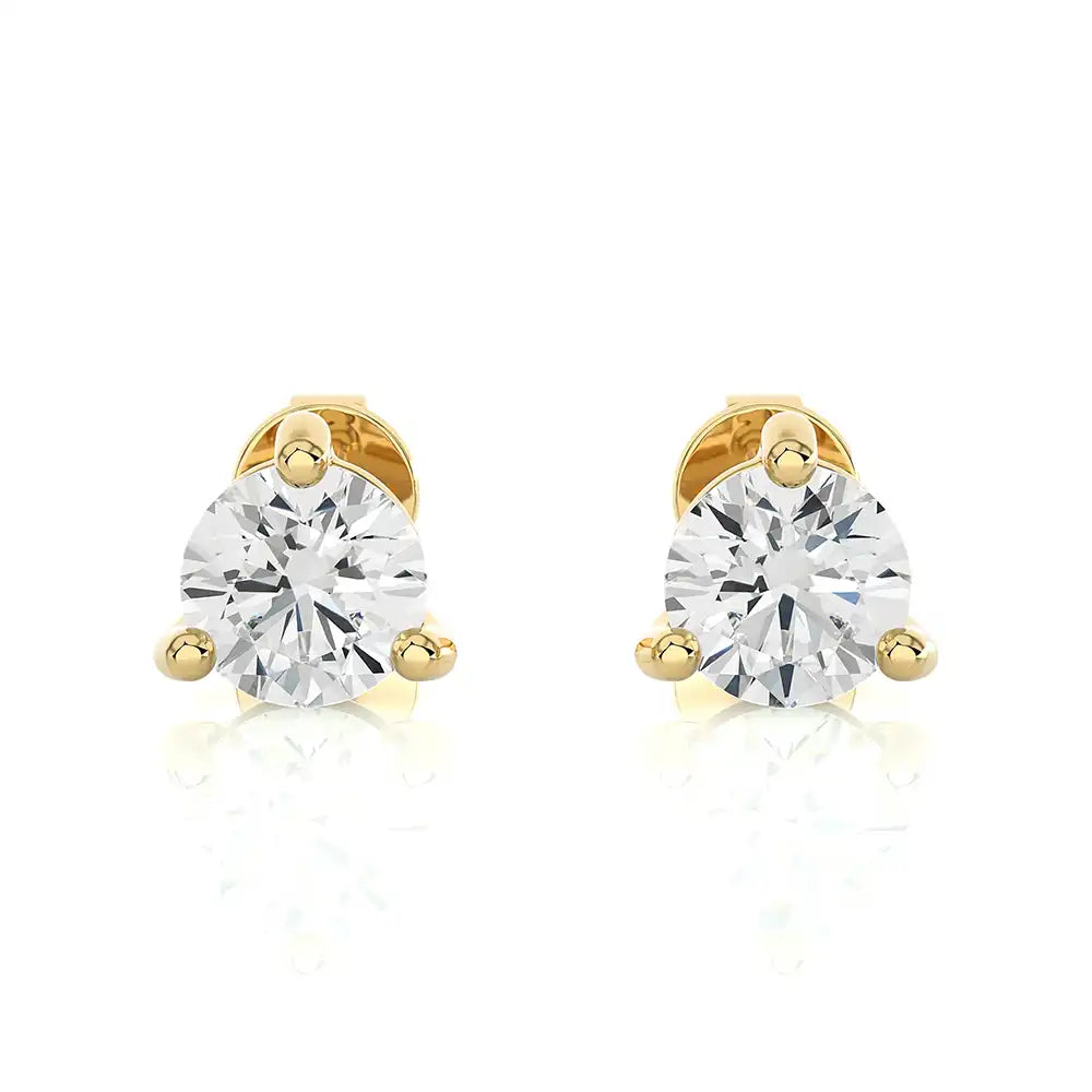 6 CTW Brilliant Lab Grown Diamond Classic Studs Earrings