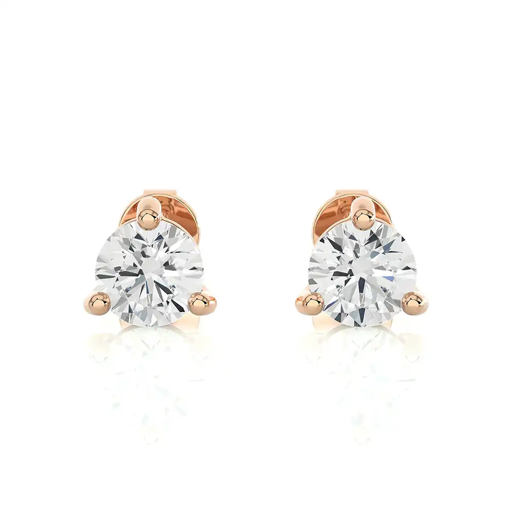 8 CTW Brilliant Classic Lab Grown Diamond Studs Earrings