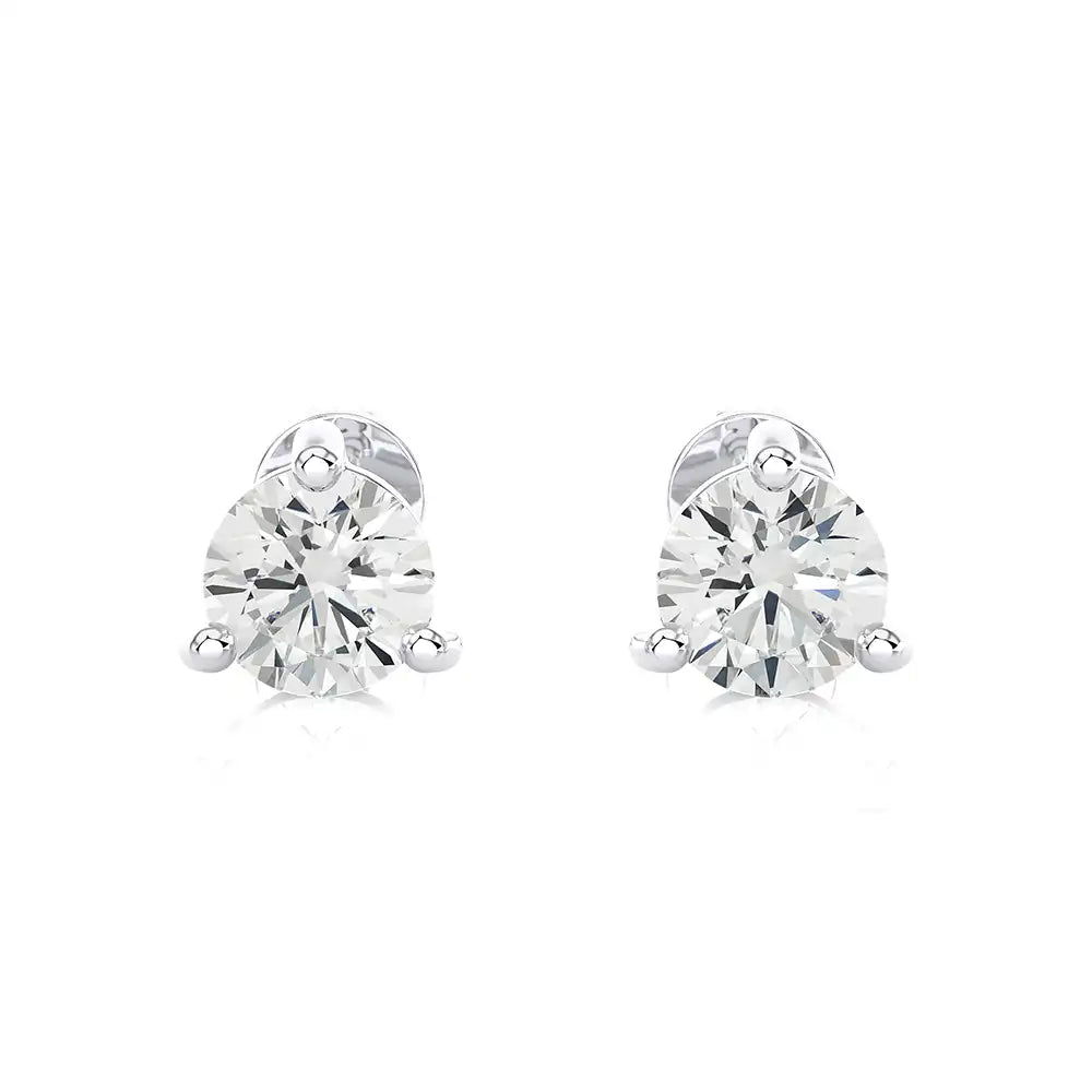 8 CTW Brilliant Classic Lab Grown Diamond Studs Earrings