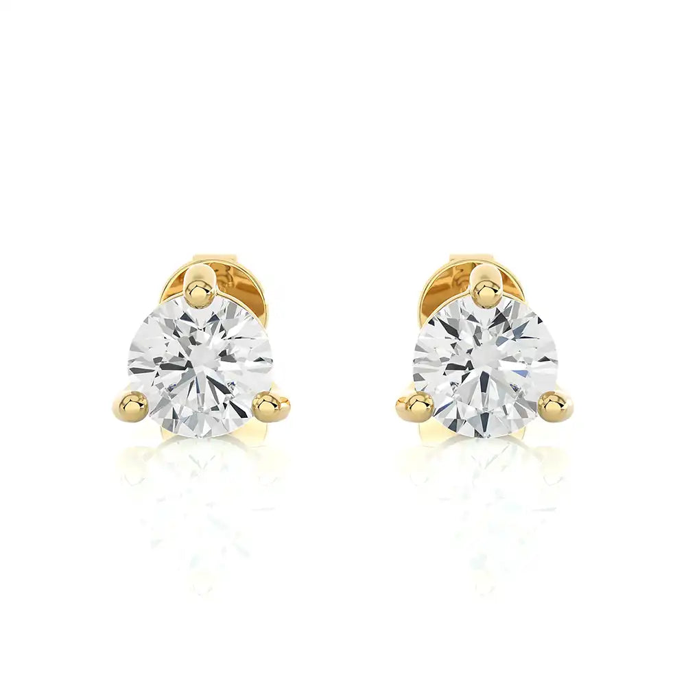 8 CTW Brilliant Classic Lab Grown Diamond Studs Earrings