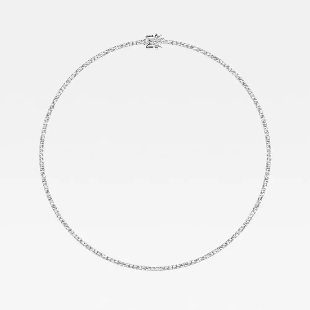 3 CTW Lab Grown Diamond Classic Tennis Necklace